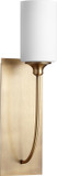 Sconces Single Glass by Quorum ( 19 | 5209-1-80 Celeste ) 