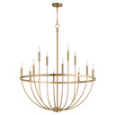 Large Chandeliers Candle by Quorum ( 19 | 6374-12-80 Tribute ) 