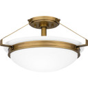 Semi-Flush Mts. Bowl Style by Quoizel ( 10 | QSF5581WS Quoizel Semi-Flush Mount ) 