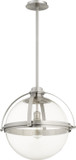 Pendants Glass Down by Quorum ( 19 | 88-20-65 Meridian Globe Pendants ) 