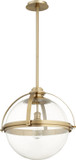 Pendants Glass Down by Quorum ( 19 | 88-20-80 Meridian Globe Pendants ) 