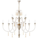 Large Chandeliers Candle by Visual Comfort Signature ( 268 | JN 5014VW Fortuna ) 