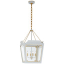 Foyer/Hall Lanterns Glass w/Frame by Visual Comfort Signature ( 268 | JN 5020SW/G-CG Caddo ) 