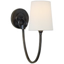 Sconces Single Candle by Visual Comfort Signature ( 268 | TOB 2125BZ-L Reed ) 