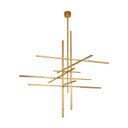Large Chandeliers Geometric/Linear by Visual Comfort Modern ( 182 | SLCH40427NB Cityscape ) 