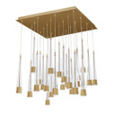 Large Chandeliers Multi-Port/Cascade by W.A.C. Lighting ( 34 | PD-59425S-AB Quill ) 