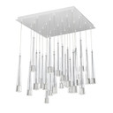 Large Chandeliers Multi-Port/Cascade by W.A.C. Lighting ( 34 | PD-59425S-CH Quill ) 