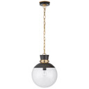 Pendants Glass Down by Visual Comfort Signature ( 268 | JN 5051MBK/G-CG Lucia ) 