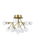 Semi-Flush Mts. Multi-port/Cluster by Visual Comfort Modern ( 182 | 700FMMRAR-LED927 Mara ) 