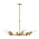 Large Chandeliers Glass Shade by Visual Comfort Studio ( 454 | TC1166BBS Mezzo ) 