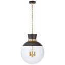 Pendants Glass Down by Visual Comfort Signature ( 268 | JN 5052MBK/G-CG Lucia ) 