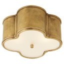 Flush Mounts Drum Shade by Visual Comfort Signature ( 268 | AH 4014NB-FG Basil ) 