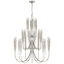 Large Chandeliers Candle by Visual Comfort Signature ( 268 | JN 5072BSL Acadia ) 