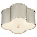 Flush Mounts Drum Shade by Visual Comfort Signature ( 268 | AH 4014PN-FG Basil ) 
