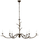 Large Chandeliers Candle by Visual Comfort Signature ( 268 | JN 5076ABL Iberia ) 