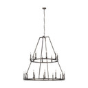 Large Chandeliers Candle by Visual Comfort Studio ( 454 | F3217/20SMS Landen ) 