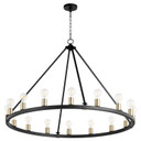 Large Chandeliers Ring/Halo by Quorum ( 19 | 64-16-6980 Paxton ) 