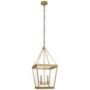 Foyer/Hall Lanterns Glass w/Frame by Visual Comfort Signature ( 268 | CHC 5611AB-CG Launceton ) 