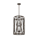 Foyer/Hall Lanterns Open Frame by Visual Comfort Studio ( 454 | F3223/6DA Patrice ) 
