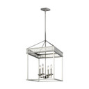 Foyer/Hall Lanterns Open Frame by Visual Comfort Studio ( 454 | F3275/4PN Woodruff ) 