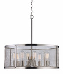 Pendants Open Frame by Trans Globe Imports ( 110 | 10228 BN Mesh ) 