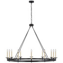 Large Chandeliers Candle by Visual Comfort Signature ( 268 | CHC 5614BZ Launceton ) 