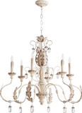 Mid. Chandeliers Candle by Quorum ( 19 | 6444-6-70 Venice ) 