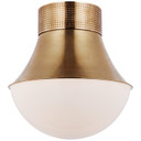 Flush Mounts Glass Down by Visual Comfort Signature ( 268 | KW 4094AB-WG Precision ) 