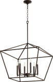 Mid. Chandeliers Candle by Quorum ( 19 | 644-6-86 Gabriel ) 