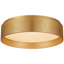 Flush Mounts Drum Shade by Visual Comfort Signature ( 268 | S 4041G Shaw ) 