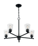 Mid. Chandeliers Glass Up by Nuvo Lighting ( 72 | 60-7285 Bransel ) 