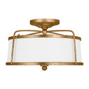 Semi-Flush Mts. Drum Shade by Visual Comfort Studio ( 454 | CF1102ADB Stonington ) 