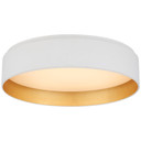 Flush Mounts Drum Shade by Visual Comfort Signature ( 268 | S 4042WHT Shaw ) 