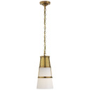 Mini Pendants Glass Down by Visual Comfort Signature ( 268 | TOB 5752HAB-WG Robinson ) 
