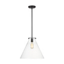 Pendants Glass Down by Visual Comfort Studio ( 454 | 6592101-112 Kate ) 