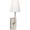 Sconces Single Candle by Visual Comfort Signature ( 268 | TOB 2190PN-WG Hulton ) 