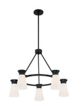 Mid. Chandeliers Glass Down by Nuvo Lighting ( 72 | 60-7315 Caleta ) 
