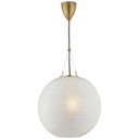 Pendants Glass Down by Visual Comfort Signature ( 268 | AH 5015NB-FG Hailey ) 