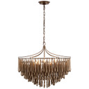 Mid. Chandeliers Empire/Basket by Visual Comfort Signature ( 268 | JN 5130ABL Vacarro ) 