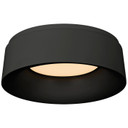 Flush Mounts Drum Shade by Visual Comfort Signature ( 268 | BBL 4094BLK Halo ) 