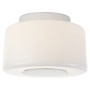 Semi-Flush Mts. Drum Shade by Visual Comfort Signature ( 268 | BBL 4105PN-WG Acme ) 