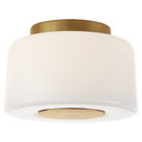 Semi-Flush Mts. Drum Shade by Visual Comfort Signature ( 268 | BBL 4105SB-WG Acme ) 