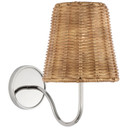 Sconces Single Candle by Visual Comfort Signature ( 268 | AL 2000PN-NTW Lyndsie ) 