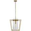Pendants Glass Down by Visual Comfort Signature ( 268 | S 5167HAB-CG Presidio ) 