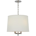 Mid. Chandeliers Drum Shade by Visual Comfort Signature ( 268 | BBL 5030PN-L Westport ) 