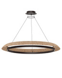 Large Chandeliers Ring/Halo by Visual Comfort Modern ( 182 | SLCH55727NTBZ Noa ) 