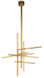 Mid. Chandeliers Geometric/Linear by Visual Comfort Modern ( 182 | SLCH56127CCHAB Cityscape ) 