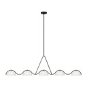 Linear/Island 4 Light + by Visual Comfort Studio ( 454 | KC1125MBK Nido ) 