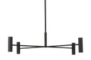 Mid. Chandeliers Metal Shade by Visual Comfort Modern ( 182 | SLCH57030B Ponte ) 