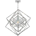 Foyer/Hall Lanterns Open Frame by Visual Comfort Signature ( 268 | KW 5020PN-CG Cubist ) 